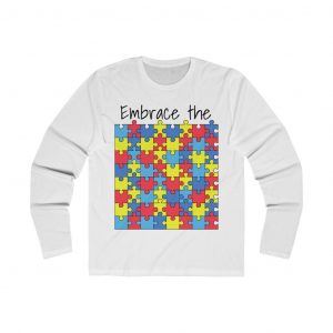 Embrace The Puzzle - Men's Long Sleeve Crew Tee