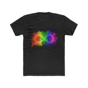 Neurodiversity Infinity - Men's Cotton Crew Tee
