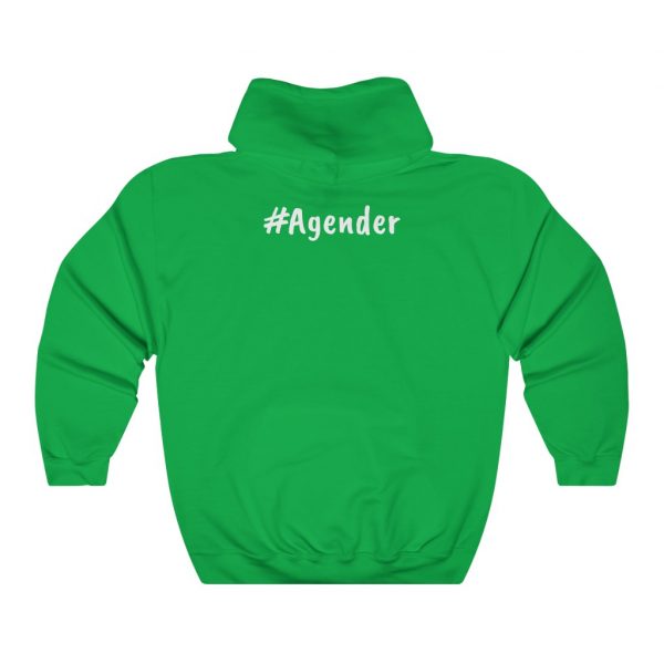 Agender - Unisex Heavy Blend™ Hooded Sweatshirt - Image 2