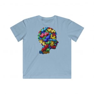 Kids Puzzle Head T-Shirt - Kids Fine Jersey Tee