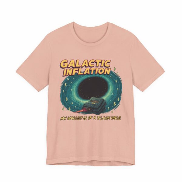 Galactic Inflation - Retro Space Theme Unisex Tee