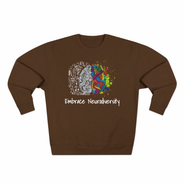 Embrace Neurodiversity - Unisex Crewneck Sweatshirt - Image 4