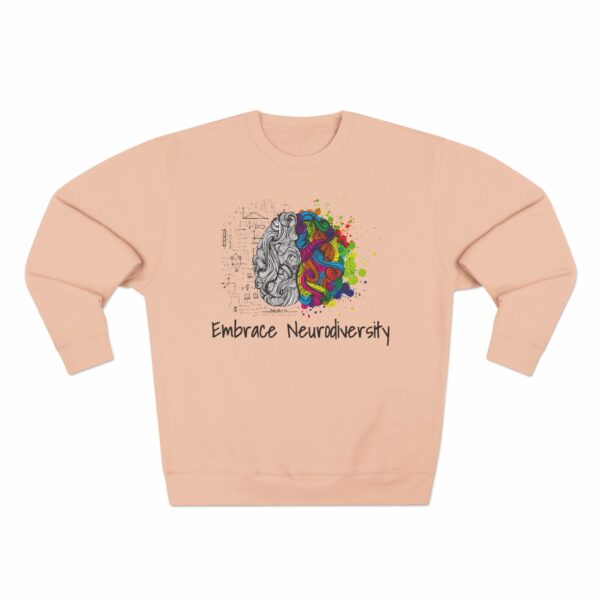 Embrace Neurodiversity - Unisex Crewneck Sweatshirt - Image 3