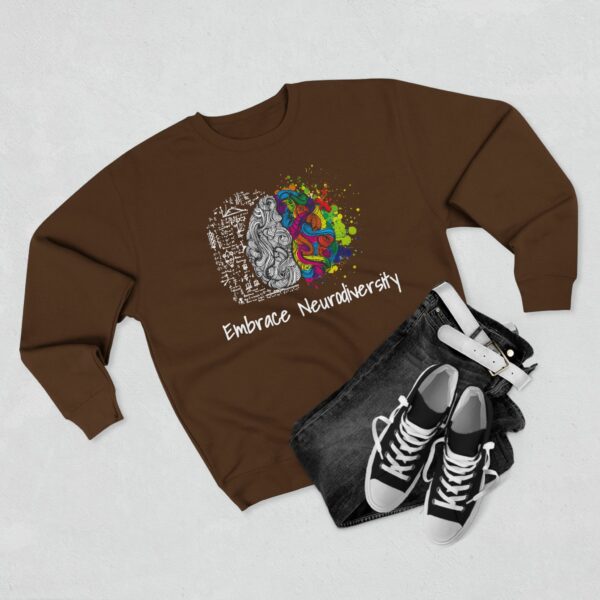 Embrace Neurodiversity - Unisex Crewneck Sweatshirt - Image 5